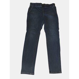 Soho New York & Company High Waist Pull-On Denim Leggings Large Jeggings‎ Jeans